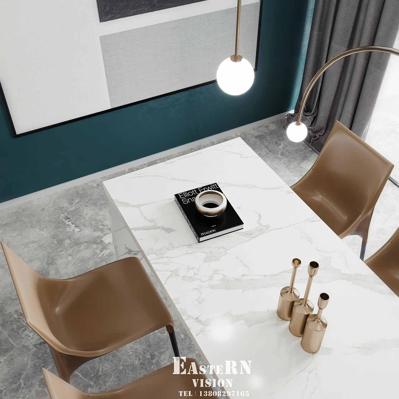 平层客厅制作..