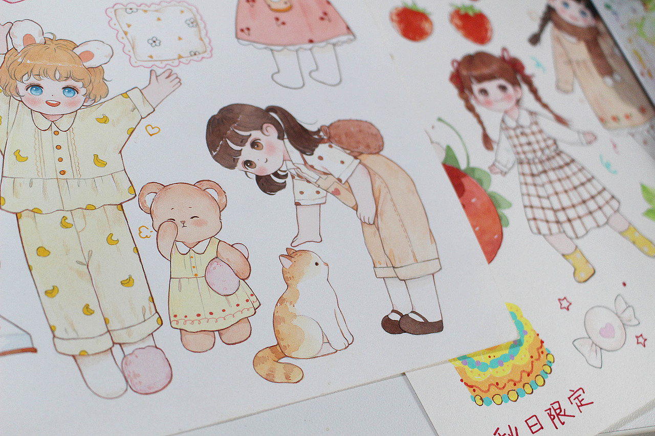 柿柿如意🍊（图ZMjUwNzAyNjQw） - 商业插画 - 站酷设计师官官an原创素材 - 站酷ZCOOL