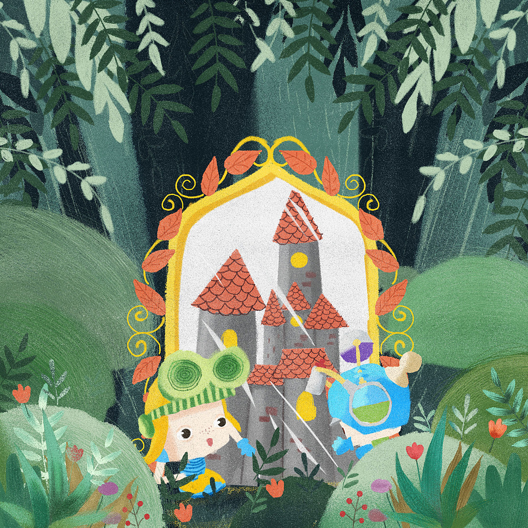 《盒子历险记》音频故事系列插画