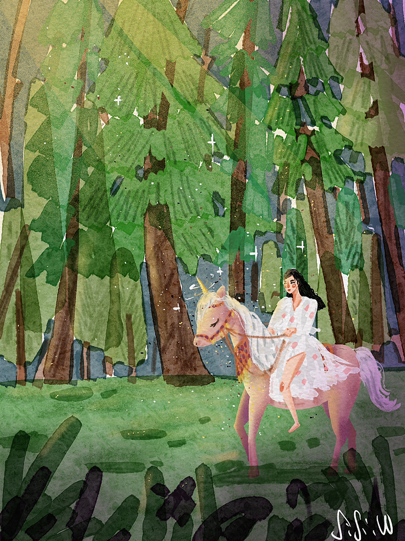 iPad水彩速写练习｜9～10月（图ZMzE5NTkxNjky） - 创作习作 - 站酷设计师Sisi_W原创素材 - 站酷ZCOOL