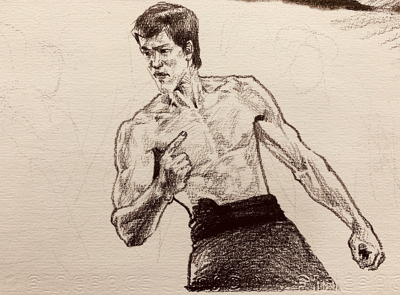 李小龙传奇 | 陈子成原创插画系列(壹)