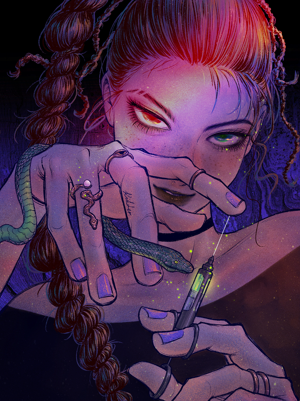 BLOODLETTING（图ZMjgxNjk4ODky） - 新锐潮流插画 - 站酷设计师_KiLLer原创素材 - 站酷ZCOOL