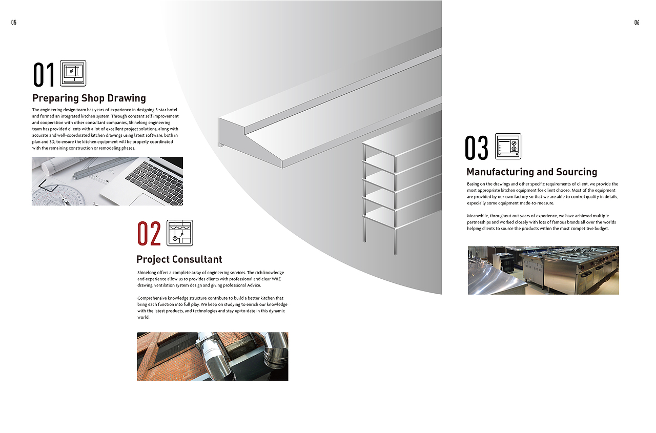 广州盛依隆厨房设备有限公司 Shinelong 宣传册（图ZMTU1ODQzNzQ0） - 宣传物料 - 站酷设计师DYOBdesign原创素材 - 站酷ZCOOL