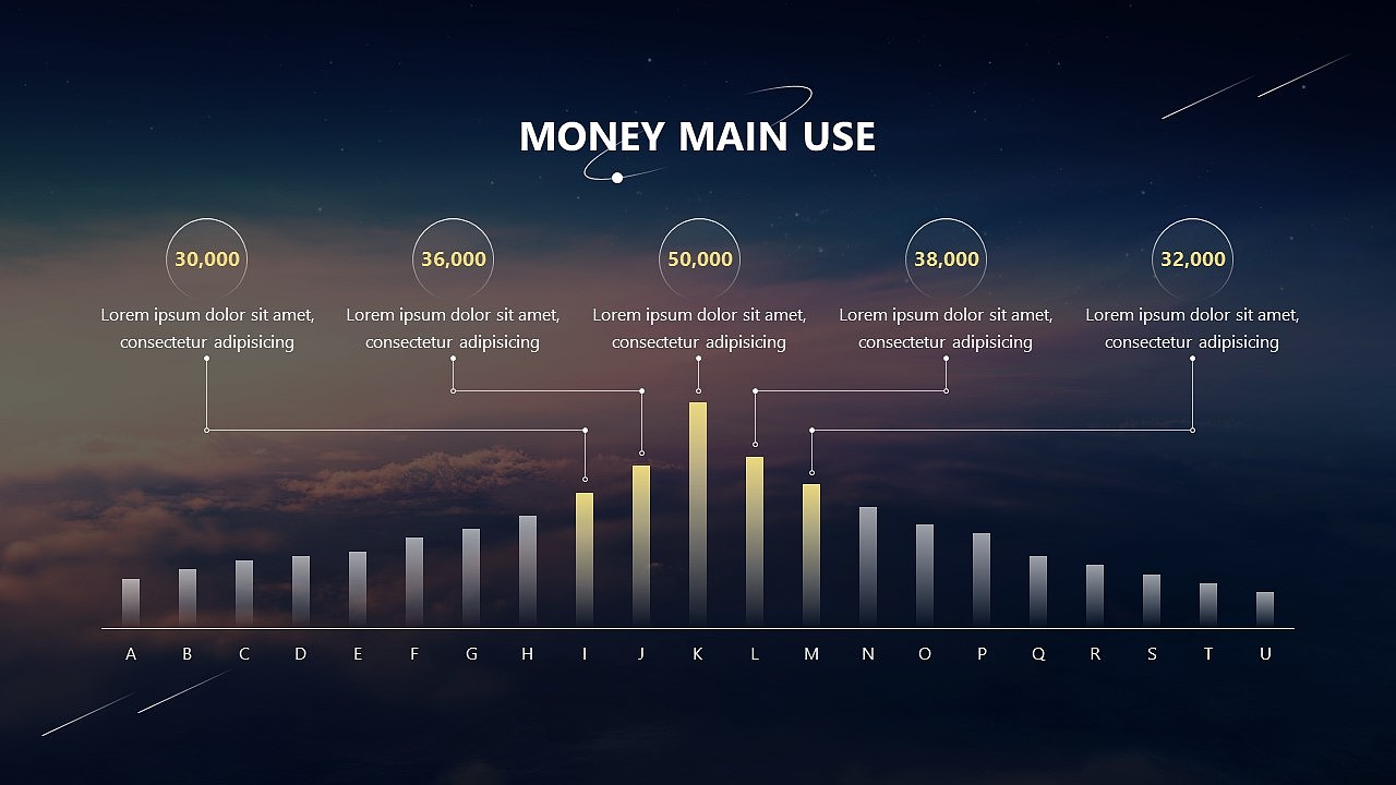 黑底欧美大气企业宣传工作汇报通用PPT模板