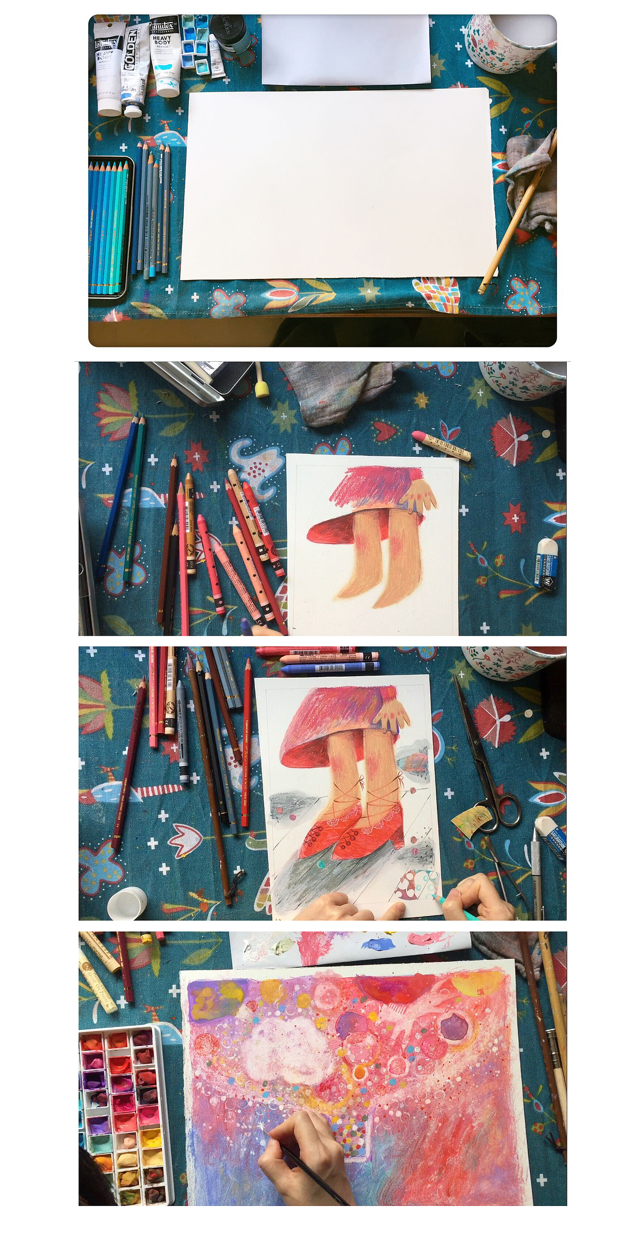 跟我一起来画画吧（图ZNzc4MDA4MzI=） - 商业插画 - 站酷设计师张王哲原创素材 - 站酷ZCOOL