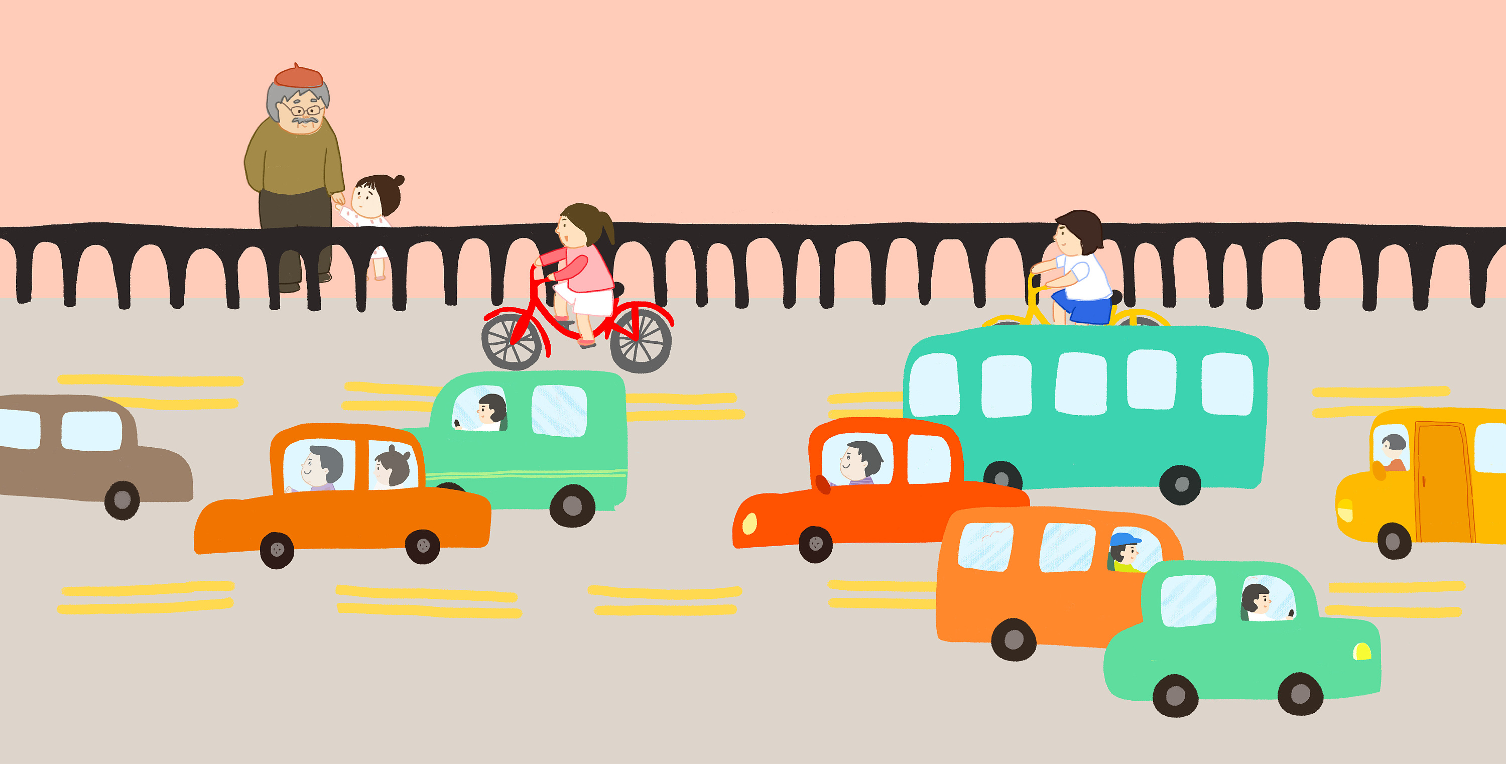 幼儿园中班安全系列儿童绘本教材插图|插画|绘本|alice要开花 - 原创