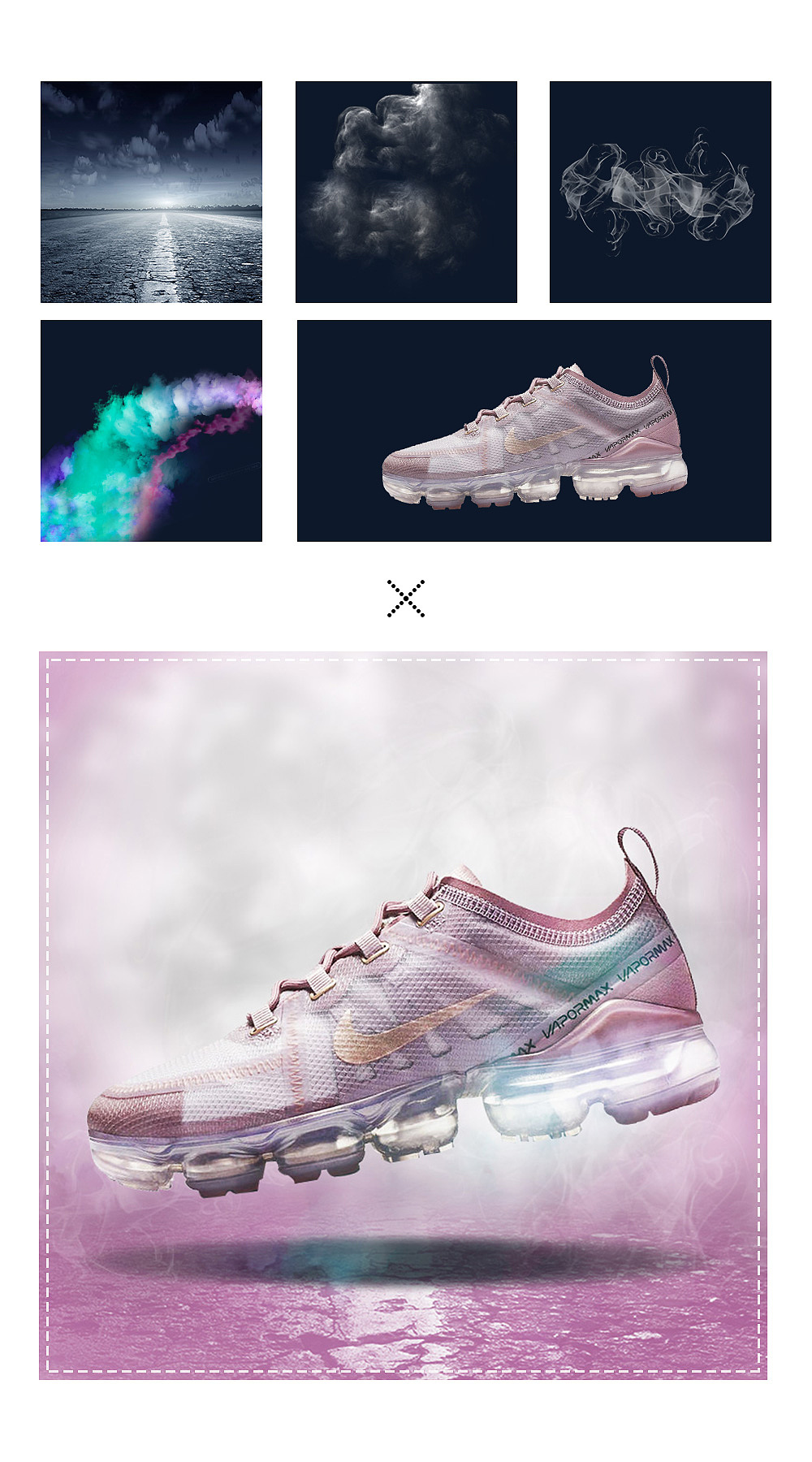 運(yùn)動(dòng)鞋-海報(bào)設(shè)計(jì)（圖ZMTUxNjExNzI0） - 海報(bào) - 站酷設(shè)計(jì)師sll_w原創(chuàng)素材 - 站酷ZCOOL