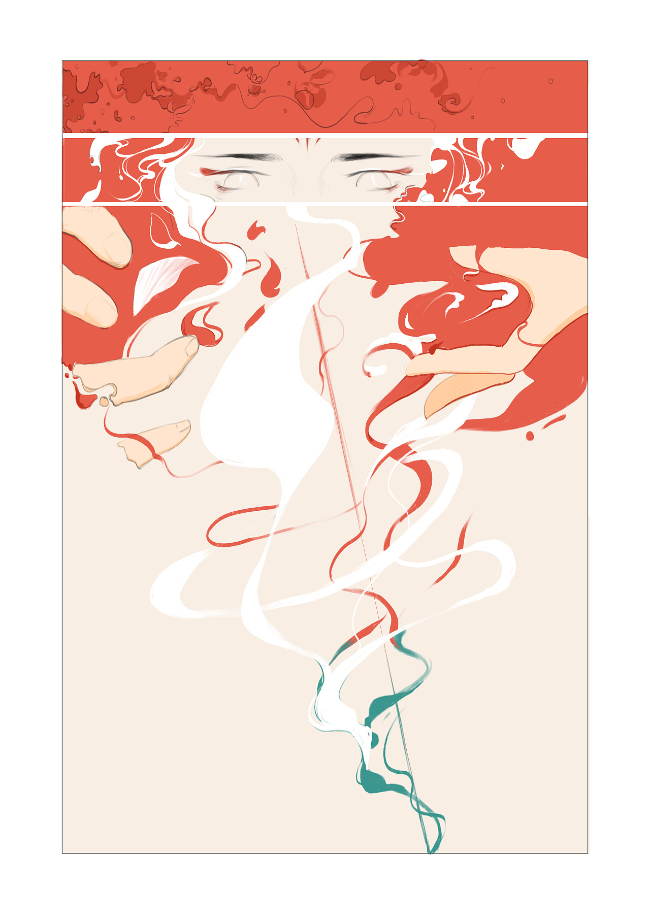 涟漪|插画|创作习作|老徐428 - 原创作品 - 站酷 (zcool)