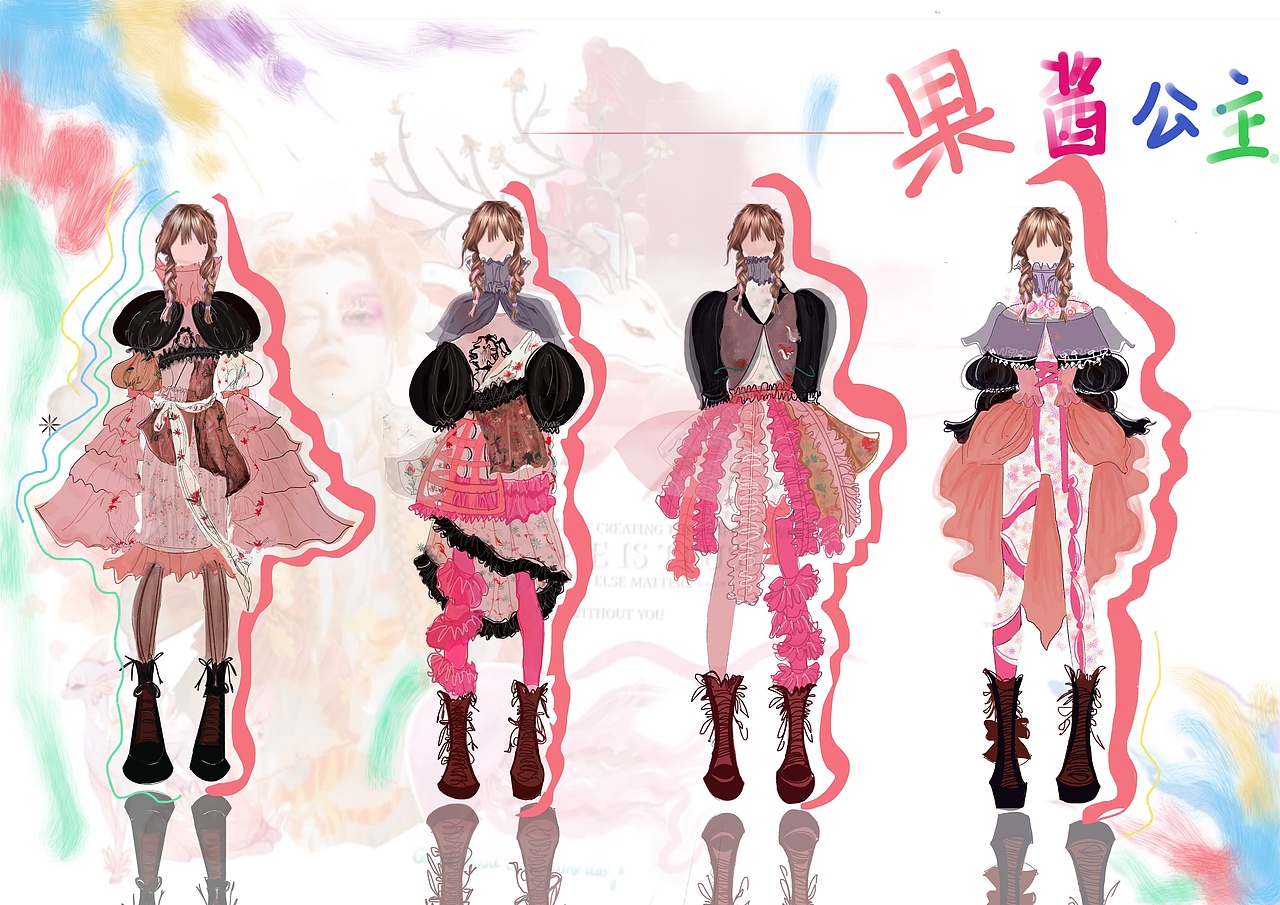 果酱公主👸🏻（图ZMjY0ODA4MjUy） - 其他服装 - 站酷设计师被记得原创素材 - 站酷ZCOOL