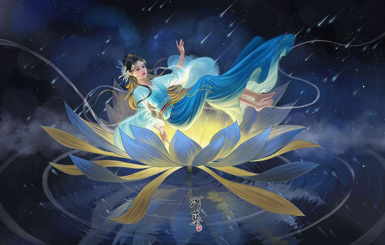 【花语拟人系列】昙花-刹那间的美丽