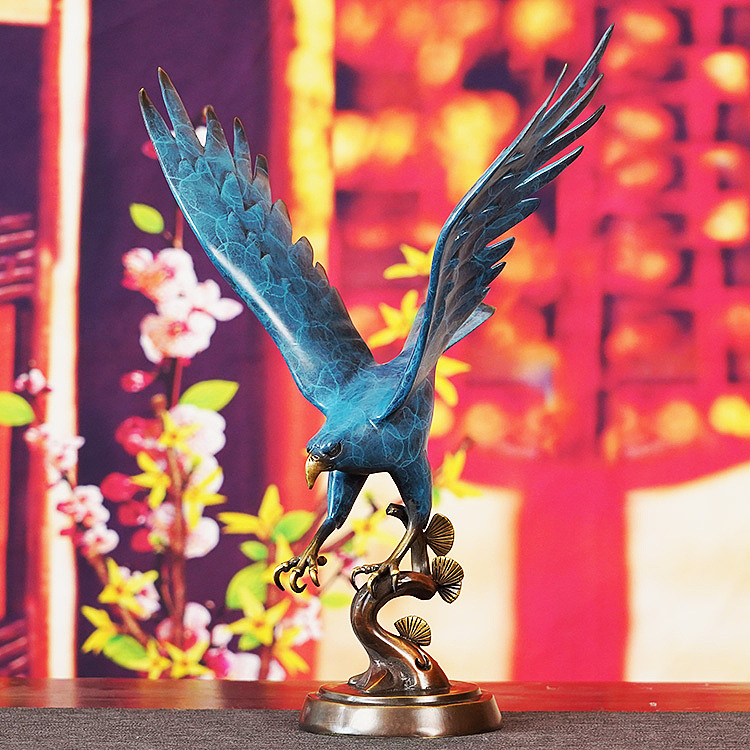 宝甄合作老师叶小鹏最新彩铜作品欣赏（高清）