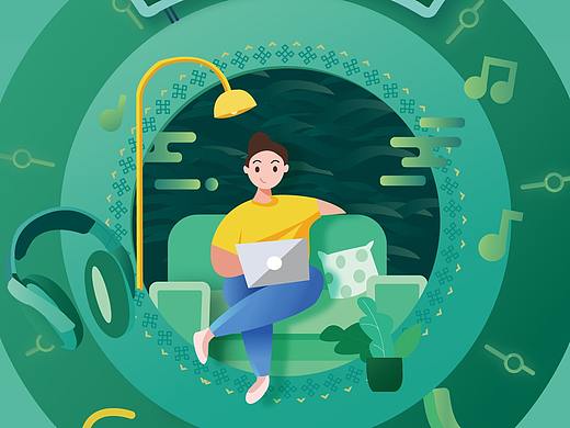 插画练习（个人主页-ZMzg4NjYwNjQ=） - 艺术插画 - 站酷设计师十点差三分love原创素材 - 站酷ZCOOL