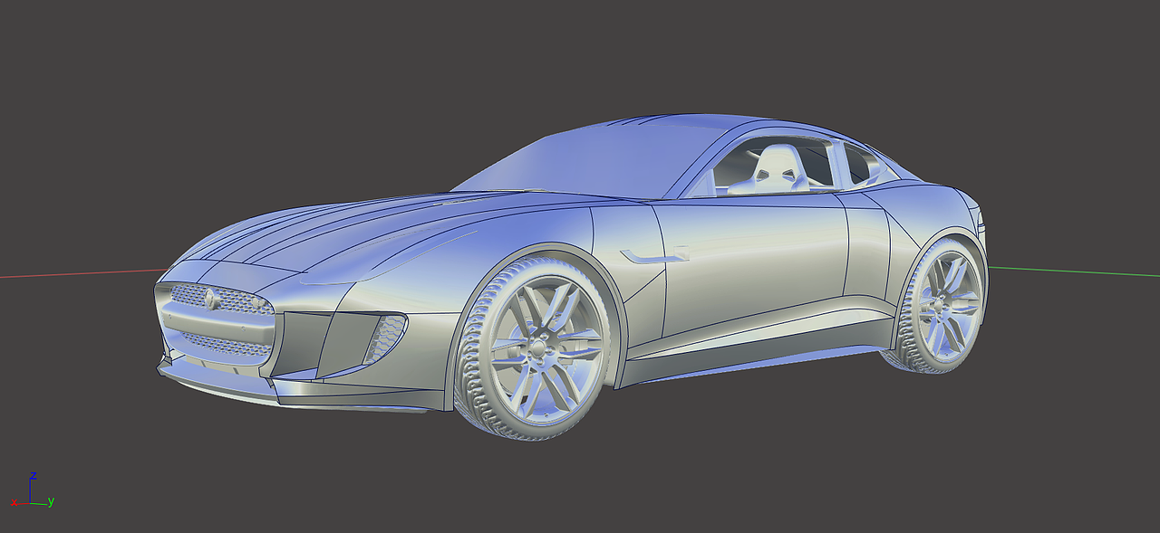 犀牛汽车建模渲染