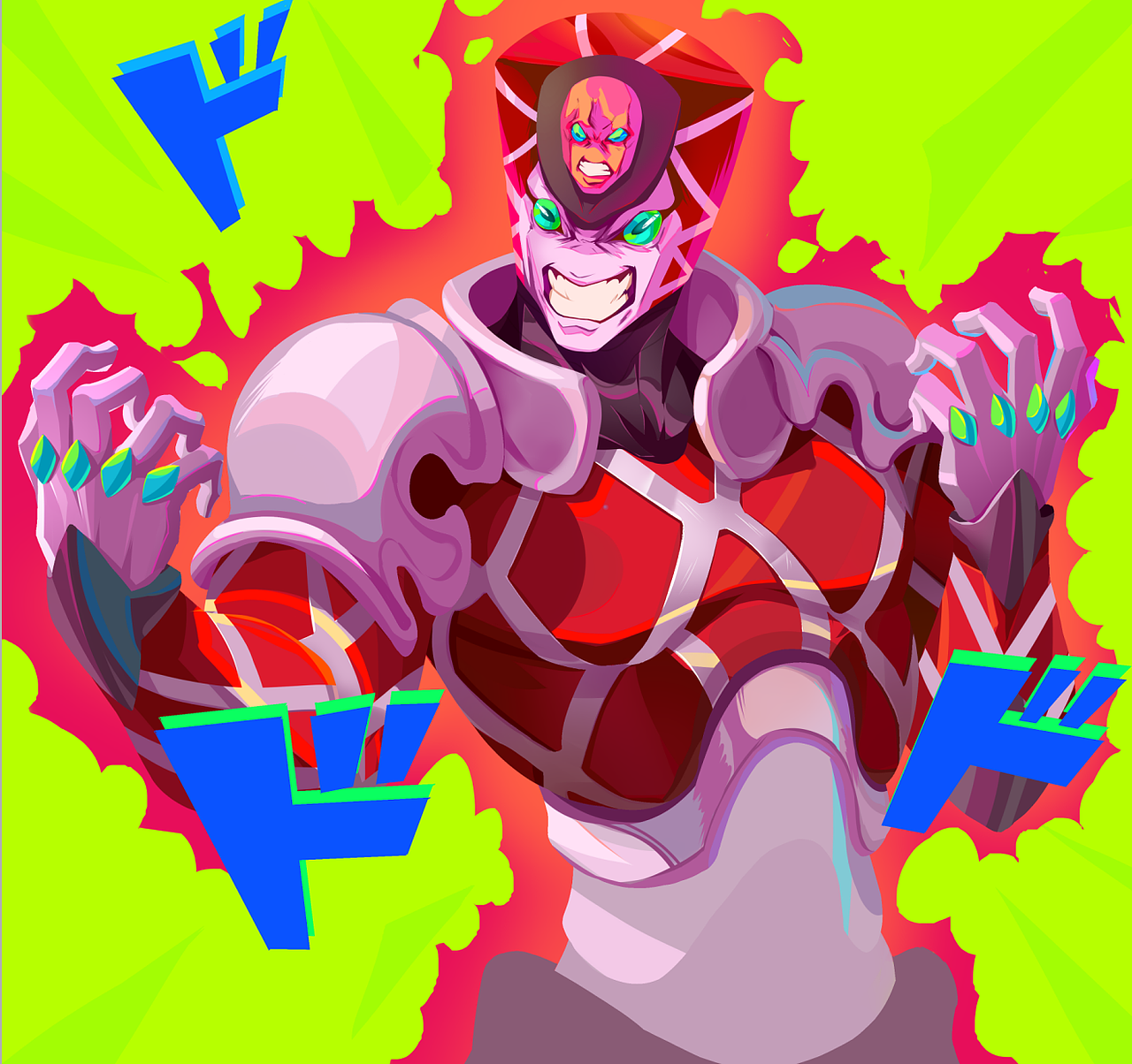 绯红之王同人创作过程