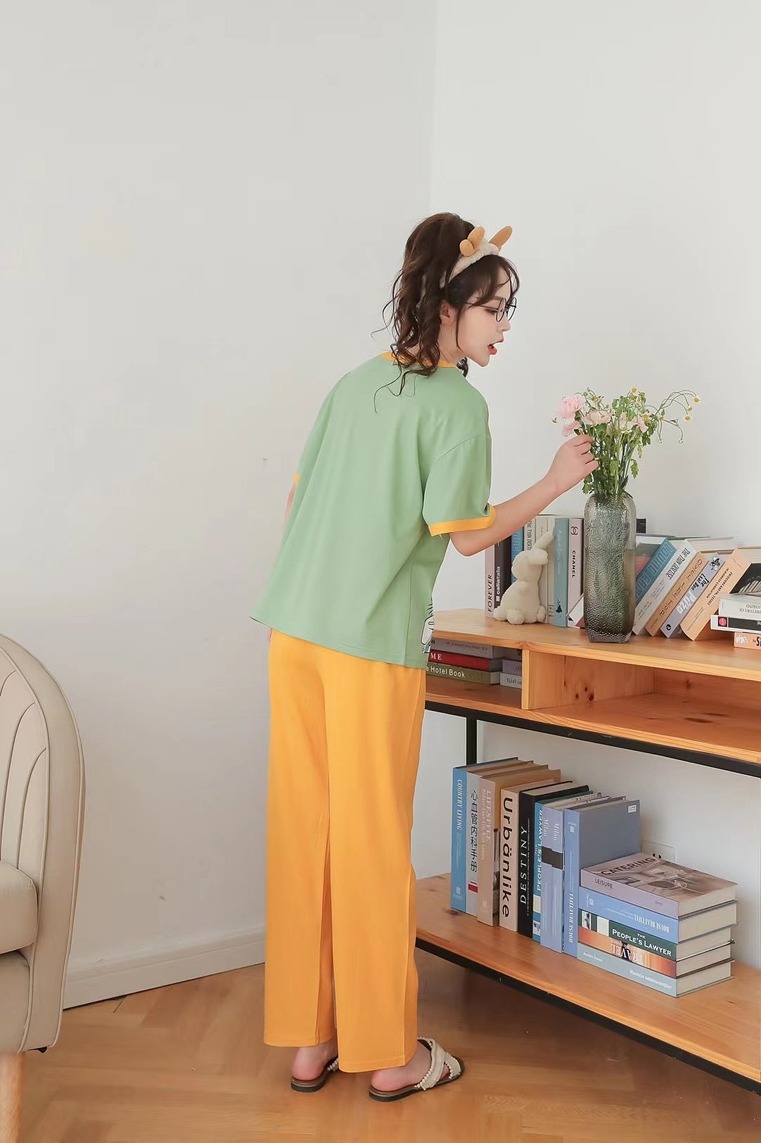 甜美风格家居服拍摄