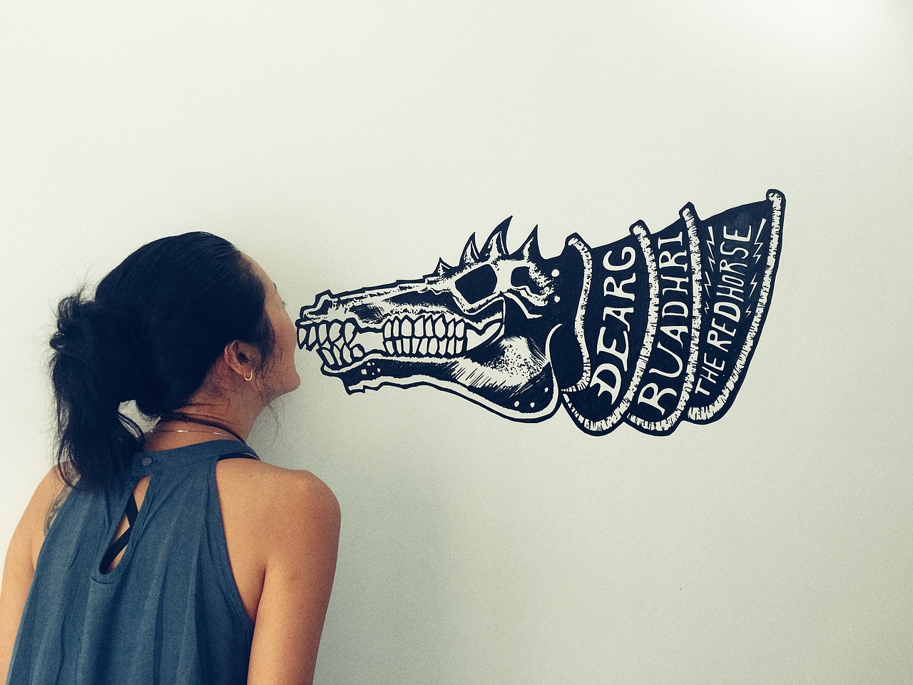 wall painting - 2016.8.5（图ZNTU1NTc5MjQ=） - 创作习作 - 站酷设计师Yanioo原创素材 - 站酷ZCOOL