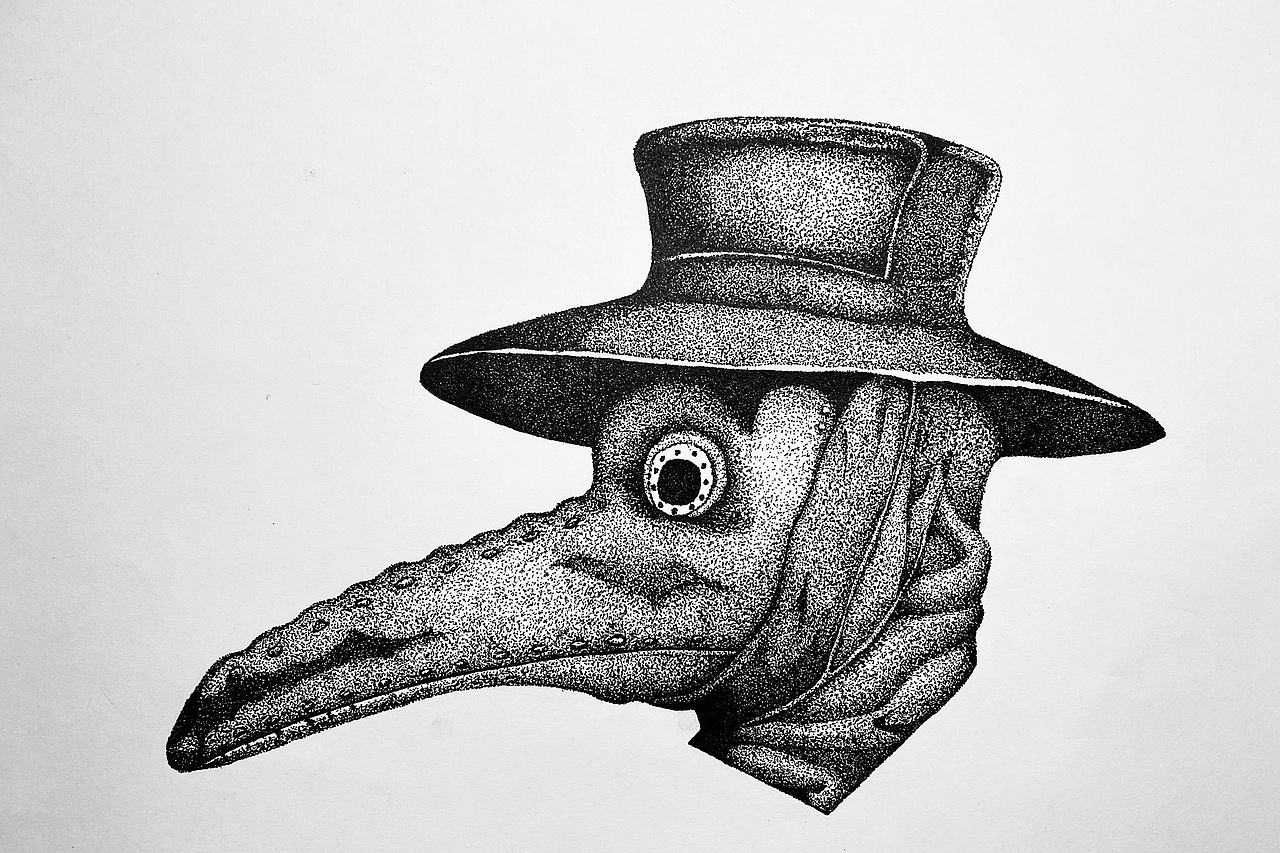 《鸟嘴医生》点绘