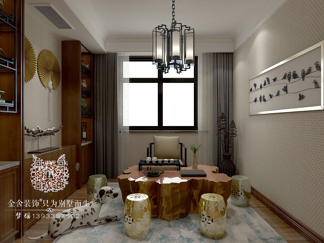 天山九峯210平米欧式风格效果