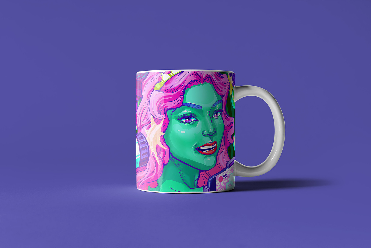 《整容日记》潮流插画·系列插画