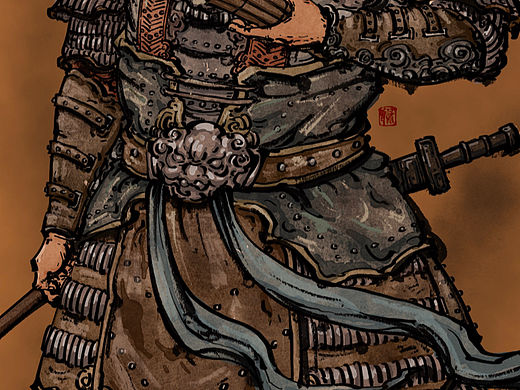 戲畫三國之周瑜（個(gè)人主頁-ZNjUzNzIzNTY=） - 藝術(shù)插畫 - 站酷設(shè)計(jì)師河童吃辣椒原創(chuàng)素材 - 站酷ZCOOL