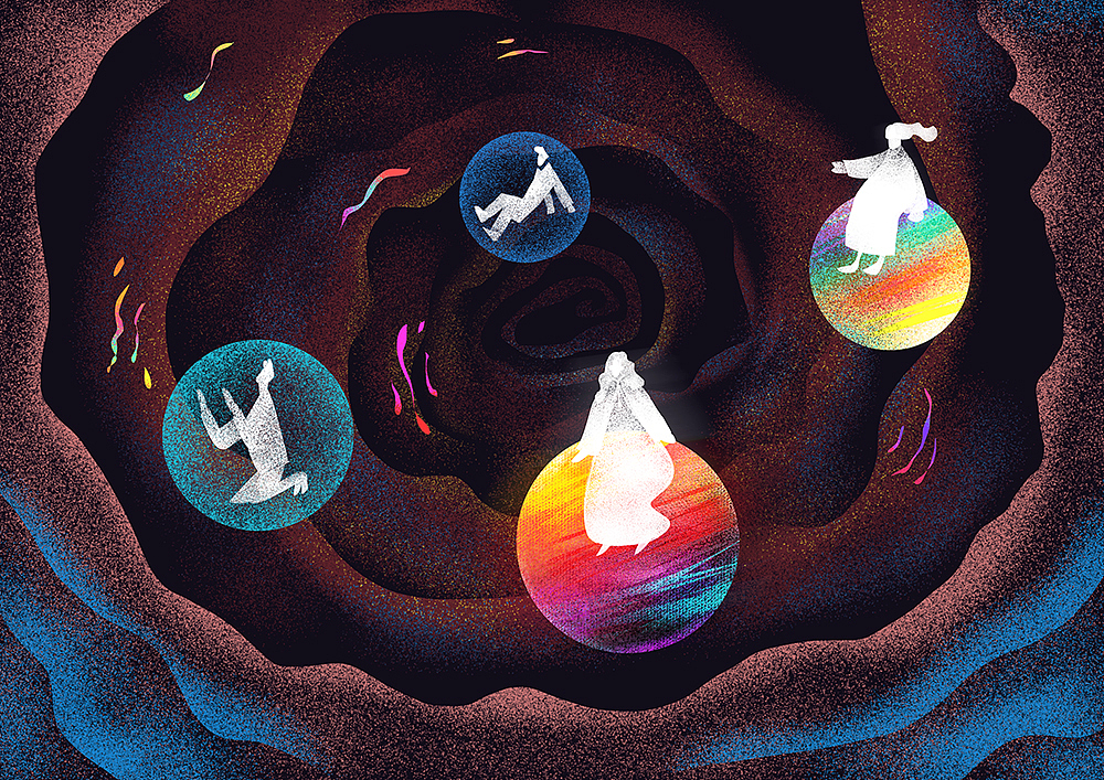 一首歌一幅画（图ZODI3OTg1MTI=） - 商业插画 - 站酷设计师拔白萝卜原创素材 - 站酷ZCOOL