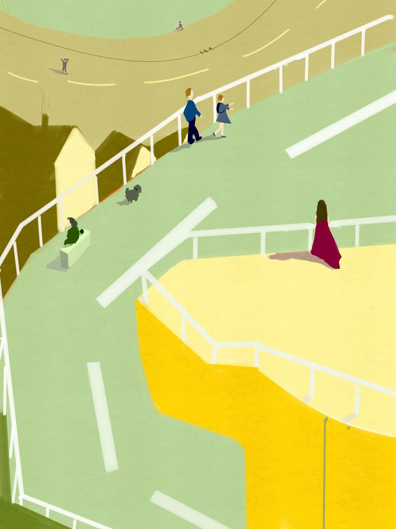 形单影只 是孤单但却享受