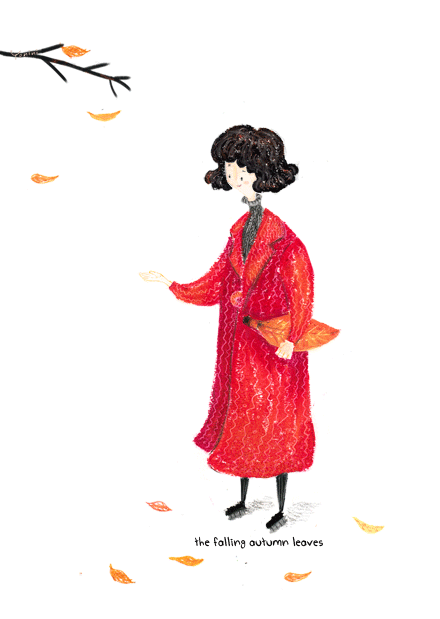 落叶 微风 阳光