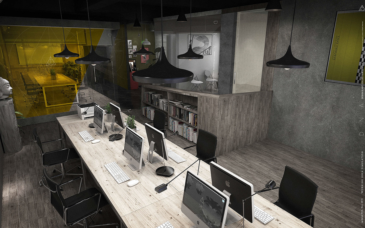 DNA Base / DNA Office 辦公空間（圖ZMTQ4MDgwODMy） - 家裝設(shè)計(jì) - 站酷設(shè)計(jì)師bloodydale原創(chuàng)素材 - 站酷ZCOOL