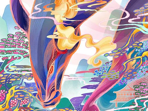 牛年贺图「神牛护世图」