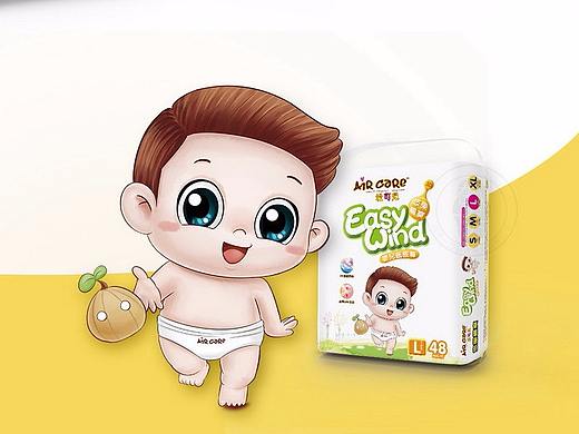 爱可儿|纸尿裤包装设计|在水一方品牌策划（个人主页-ZMjgzMDIwNDA=） - 包装 - 站酷设计师waterfront原创素材 - 站酷ZCOOL