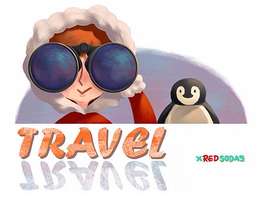 故事插画原创习作—DREAM TRAVEL