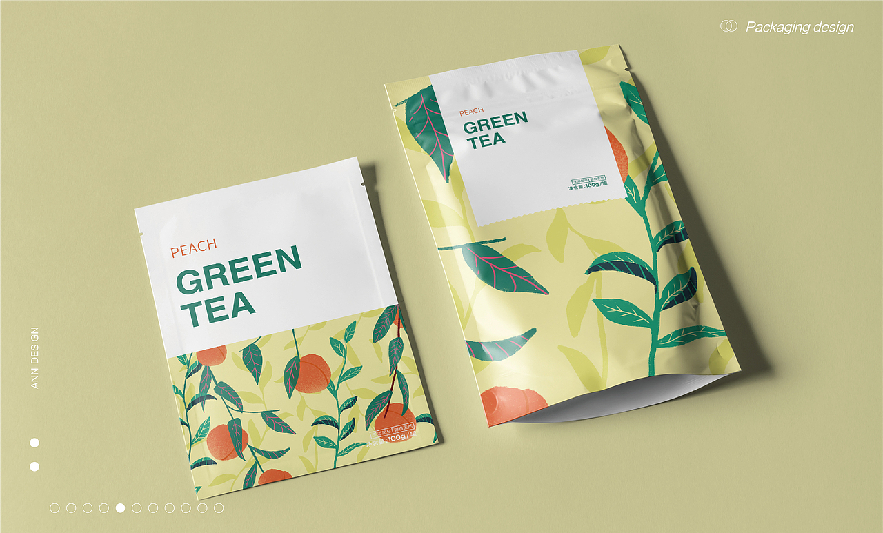 花茶插画包装设计（图ZMjAwOTE5Mzgw） - 包装 - 站酷设计师是安安啊原创素材 - 站酷ZCOOL