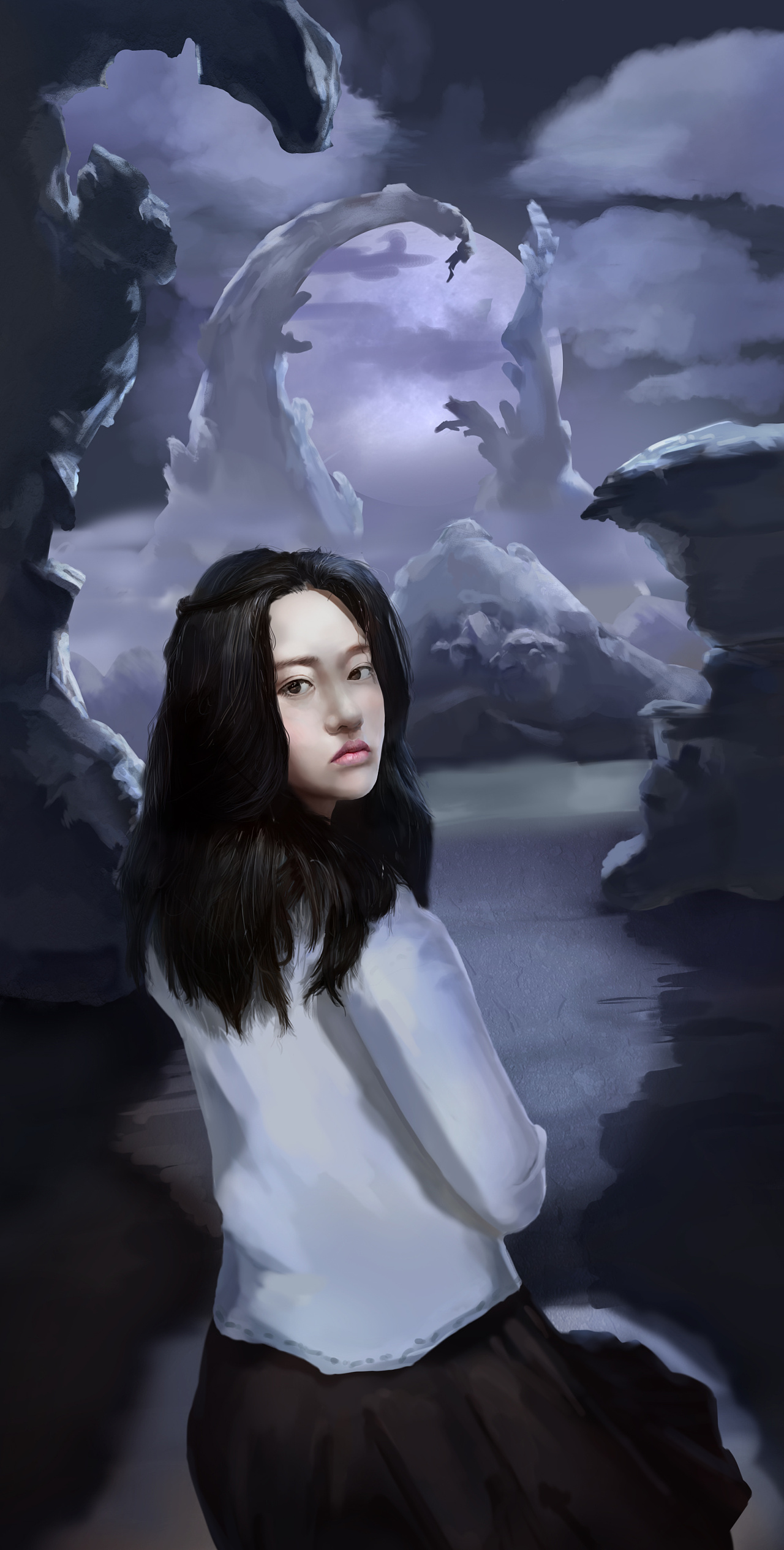 电脑板绘作品(初学)迷茫的前途不知道做什么好