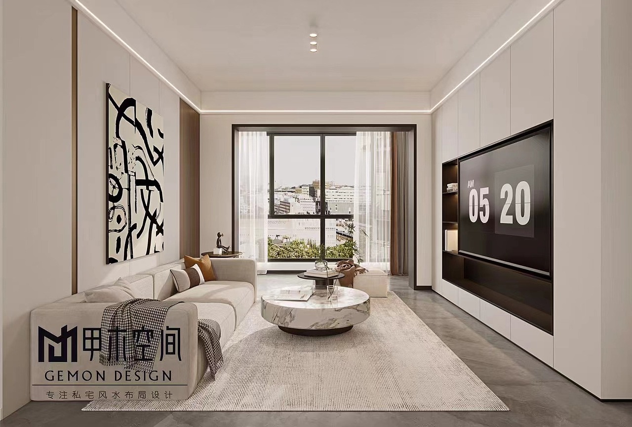 GEMON DESIGN | 长沙 · 珑璟学府 · 现代风格（图ZMzY5ODExNTcy） - 家装设计 - 站酷设计师甲木空间设计机构原创素材 - 站酷ZCOOL