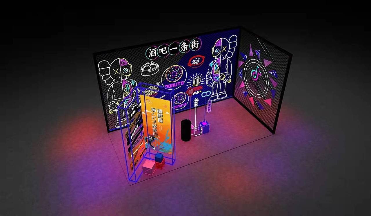 网红打卡美陈|空间|舞台美术|元元设计 - 原创作品 - 站酷 (zcool)