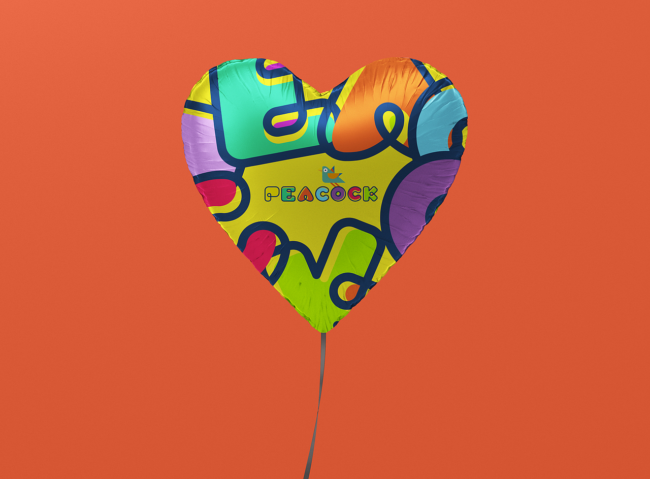 金孔雀幼儿园品牌形象设计 - 云南 水富