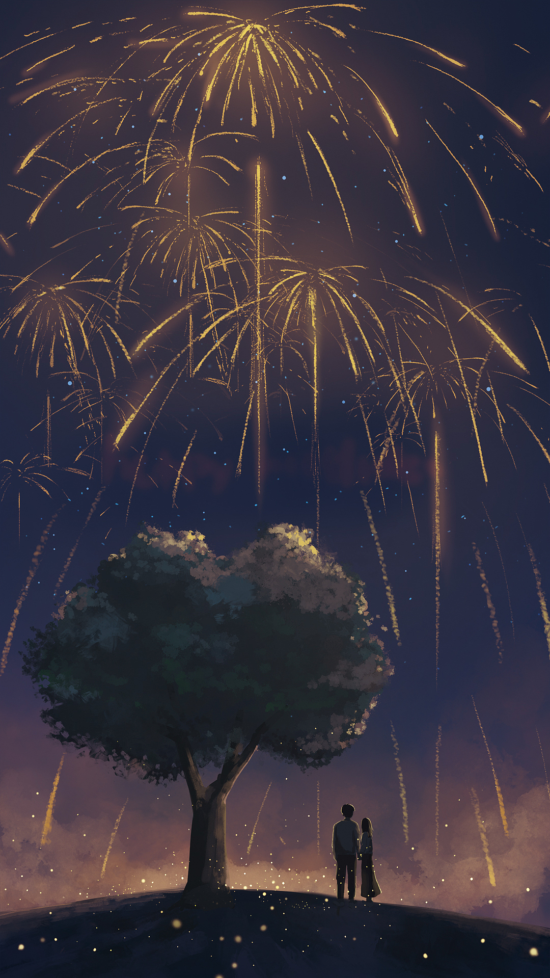 黑夜系列#壁纸#（图ZMTIxNjMyNjYw） - 商业插画 - 站酷设计师三水wm原创素材 - 站酷ZCOOL