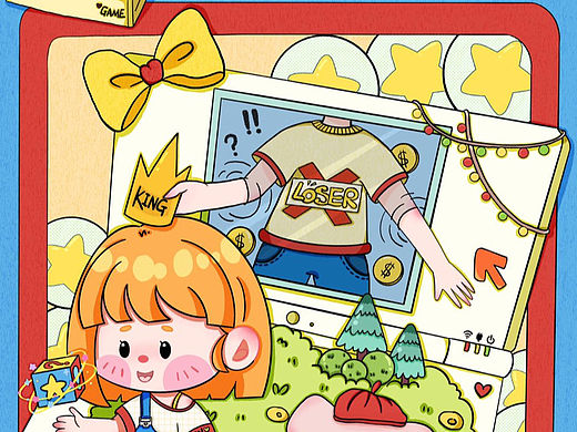 PLAY GAMES（个人主页-ZNjI0ODcxMTY=） - 创作习作 - 站酷设计师Mia米芽呆呆酱原创素材 - 站酷ZCOOL