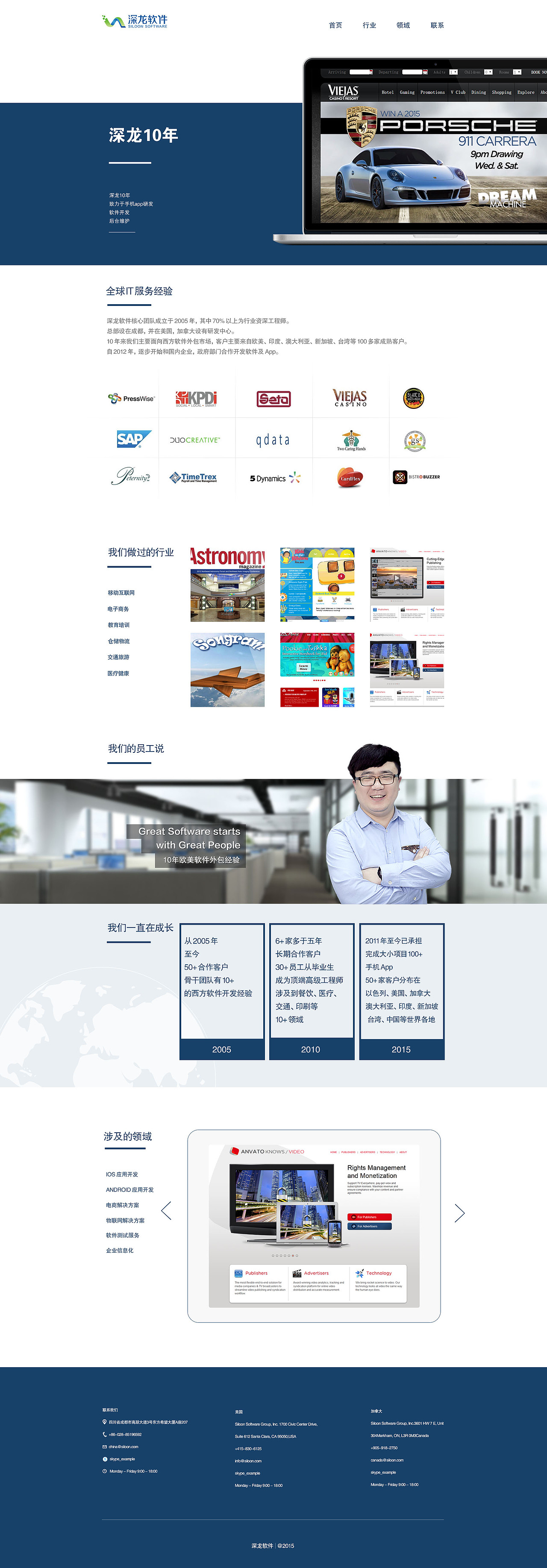 软件公司网站设计（图ZMzgzMjk3NDA=） - 企业官网 - 站酷设计师maryconfession原创素材 - 站酷ZCOOL