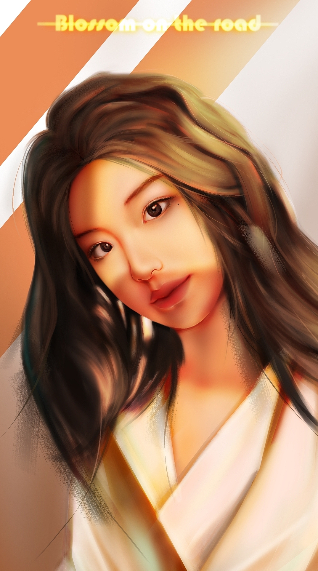 5原创作品插画创作习作板绘人像ps厚涂头像半身像全身像暗黑破坏神