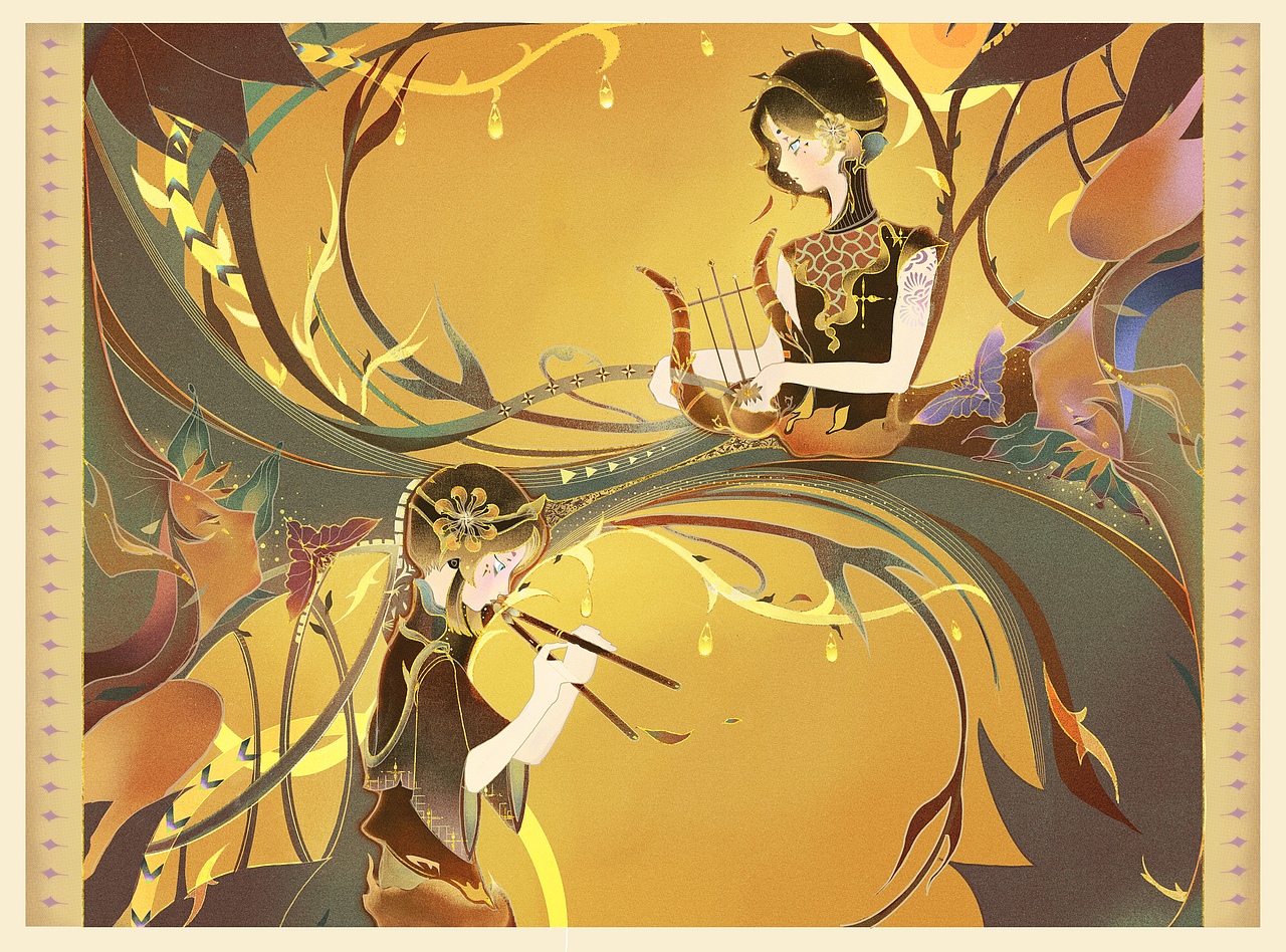 奇幻風(fēng)插畫(huà)（圖ZMzUzNjMyMTY0） - 藝術(shù)插畫(huà) - 站酷設(shè)計(jì)師suedejessica原創(chuàng)素材 - 站酷ZCOOL