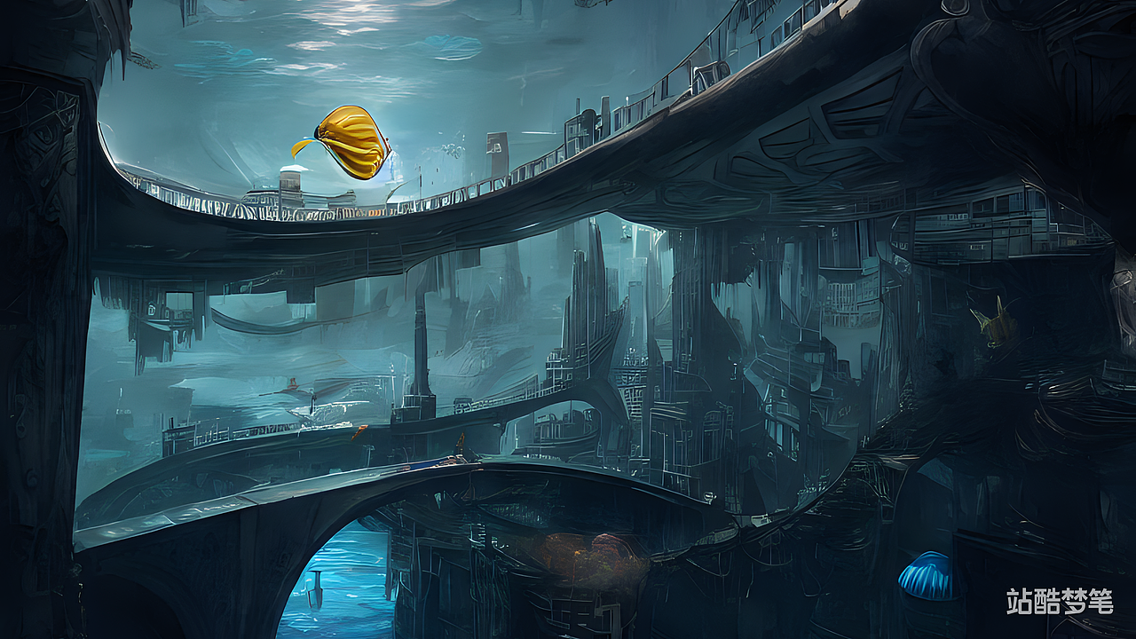 #站酷梦笔#深邃海底