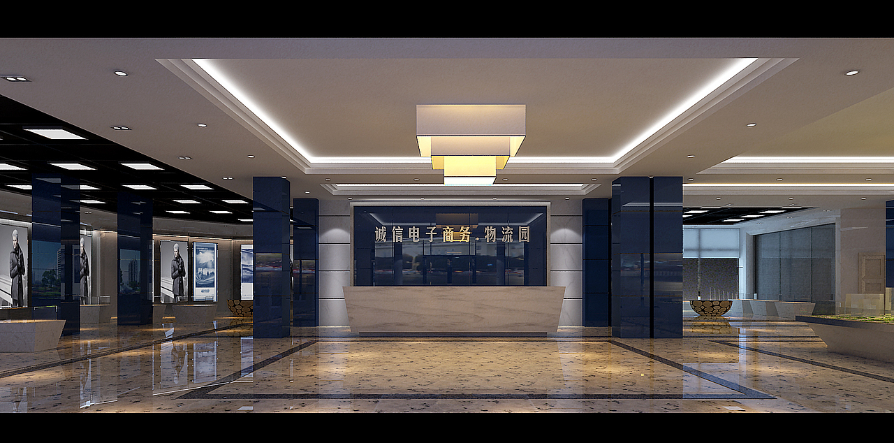 江苏扬州高邮诚信电子商务物流园售楼处（图ZMTQxMTg0NDA=） - 家装设计 - 站酷设计师wangzhongsai原创素材 - 站酷ZCOOL