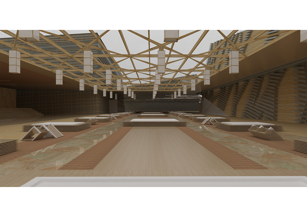 Water-ballet(UIA霍普杯2015国际大学生建筑竞赛获奖作品)（图ZNTQxMTI1Njg=） - 建筑设计 - 站酷设计师吃了牙疼的巧克力原创素材 - 站酷ZCOOL