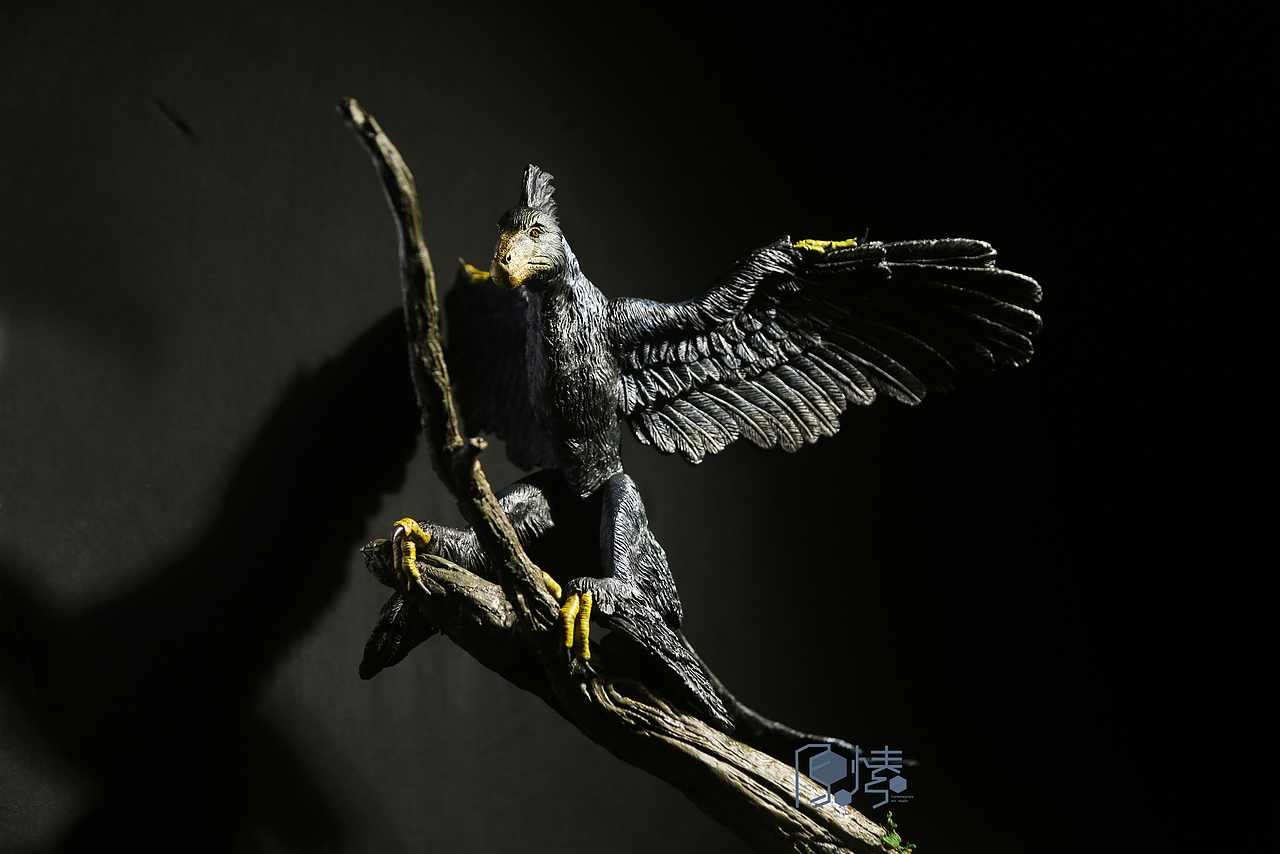 古生物复原雕塑在博物馆展出（图ZMjMyNzEzNTc2） - 手办/模玩 - 站酷设计师雕心塑骨原创素材 - 站酷ZCOOL
