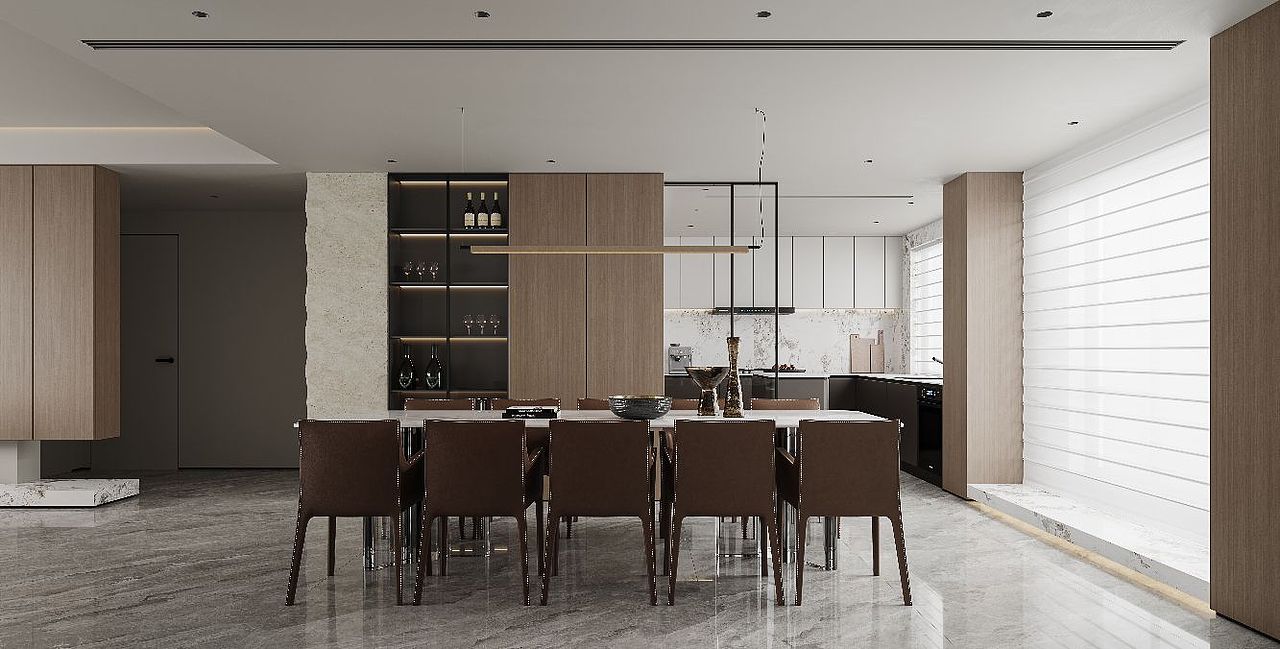 最新渲染丨Vision:意式轻奢