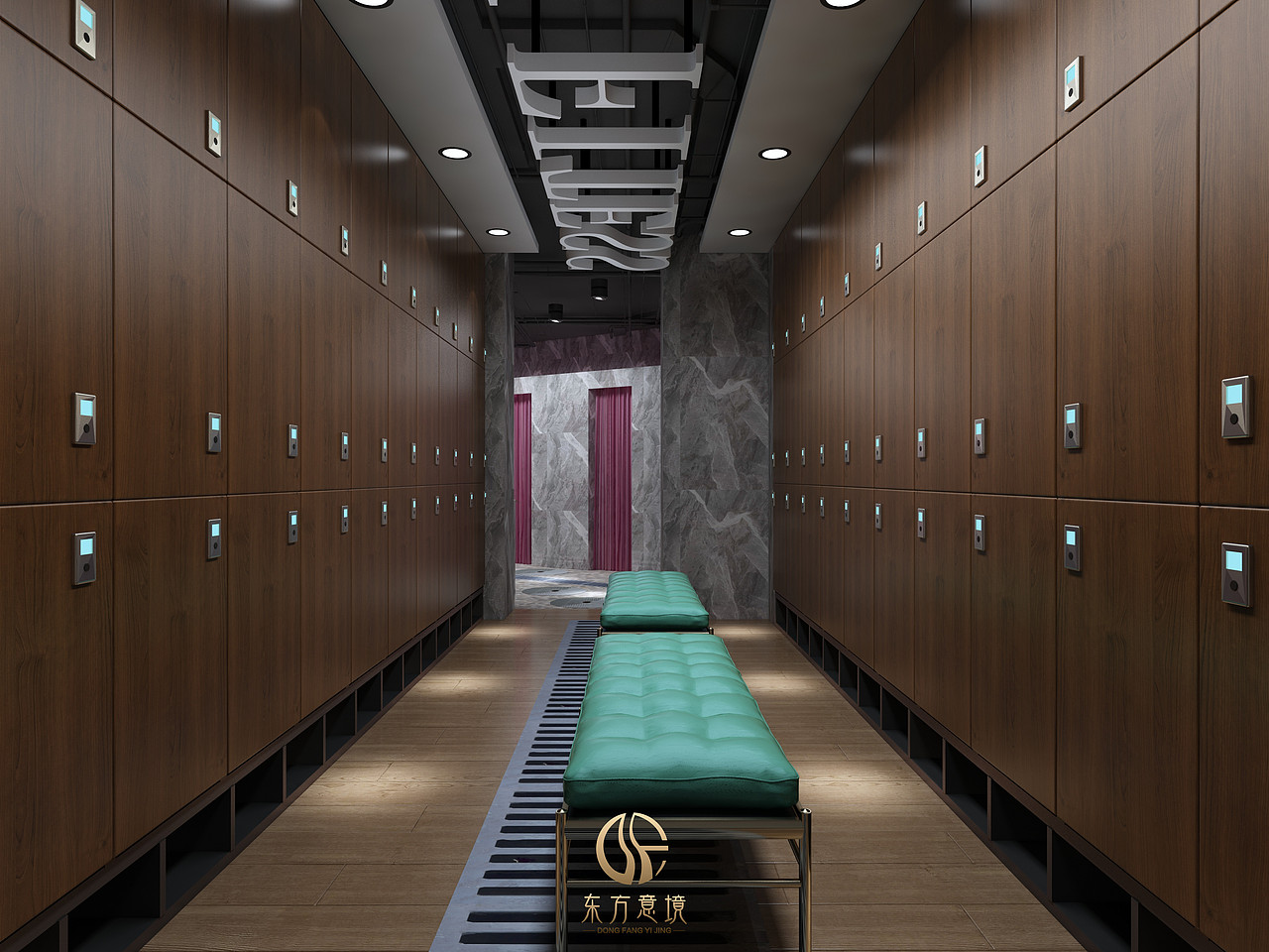 《东方意境效果表现设计》健身房案例欣赏