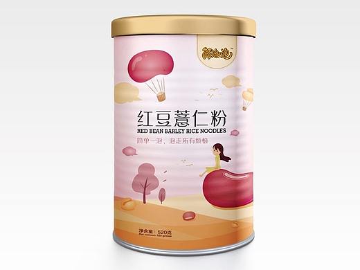 冲调饮料罐装包装设计
