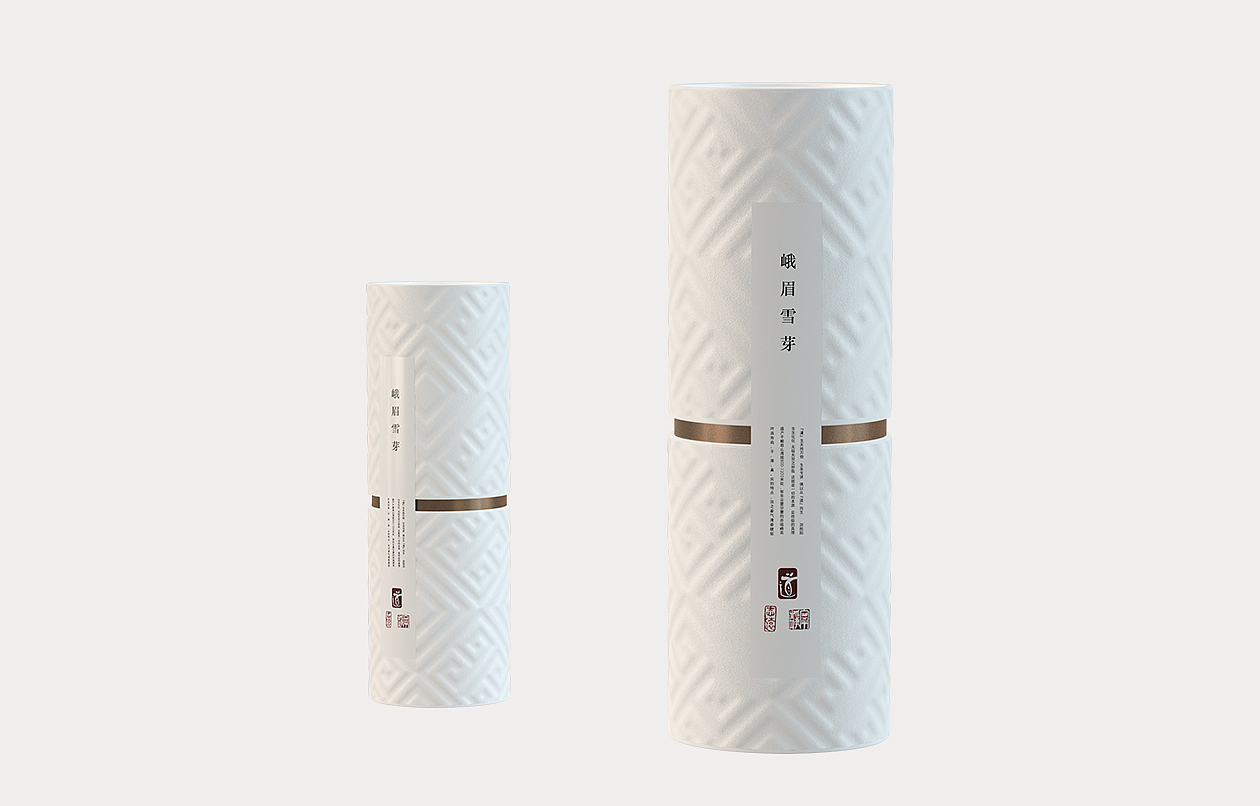 峨眉雪芽茶叶包装设计