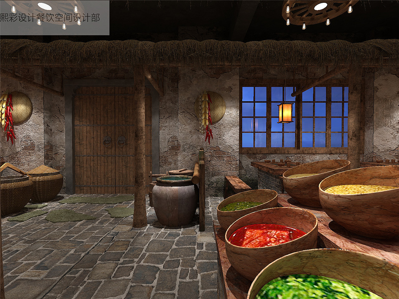 工业火锅店设计|专业火锅店装饰设计|火锅店会员卡设计